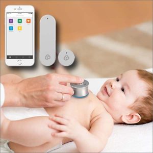 CliniCloud Non-contact Thermometer + Connected Stethoscope (works with iOS and Android)