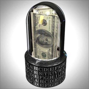 Puzzle Pod Cryptex - Brain Teaser & Coin Bank