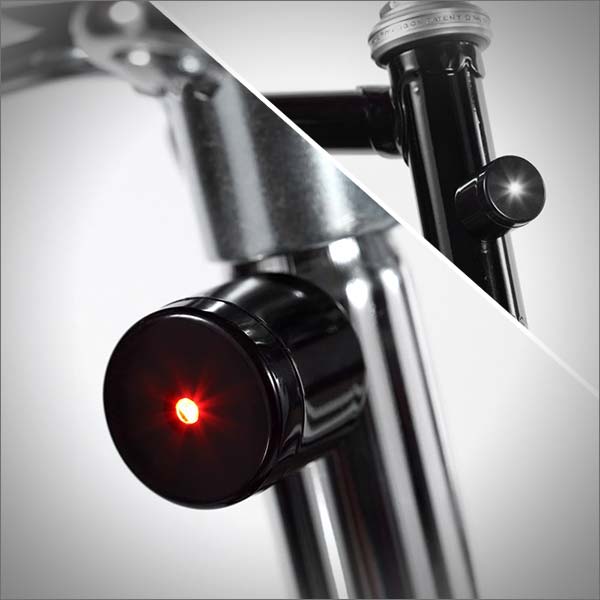 AlltroLite Magnetic Front & Rear Bike Light Set
