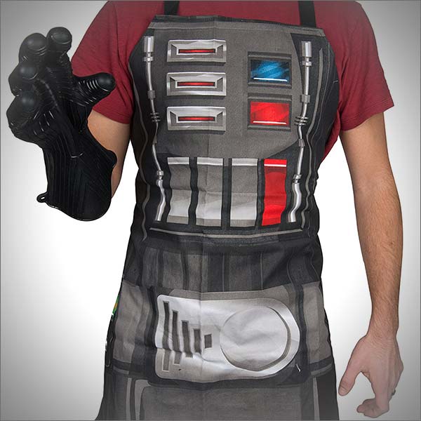 Star Wars Darth Vader Oven Glove and Kitchen Apron Set